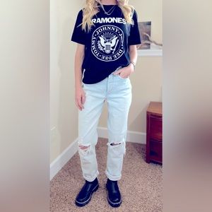 Ramones Thrifted Band Tee